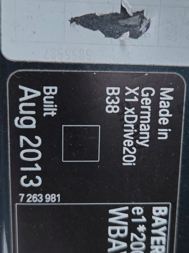 Бампер задний bmw x1 e84 b38 Киев