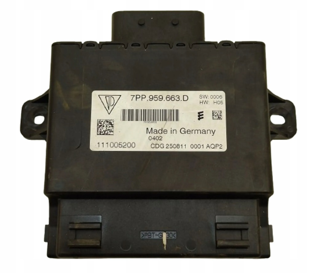 фото №1, Porsche panamera 970 09-13 модуль блок управления напряжения 7pp959633d