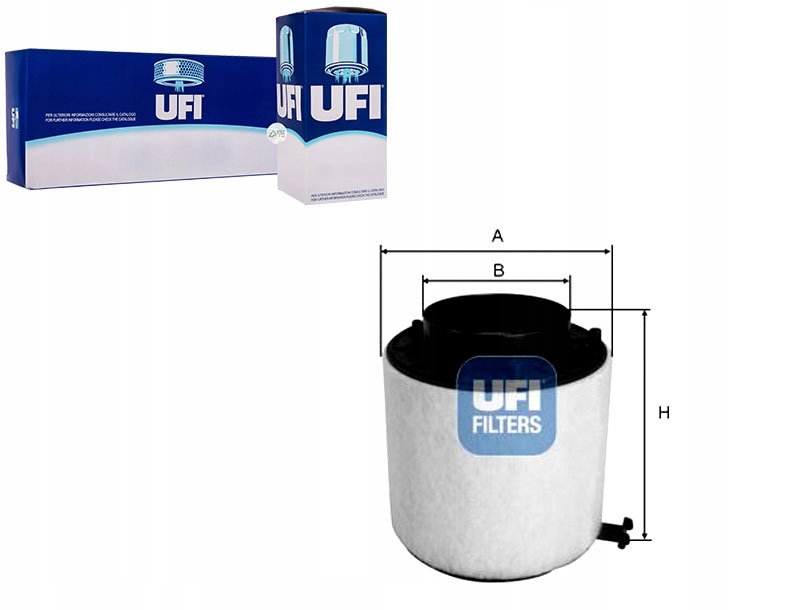 Купити Фільтр повітря audi a4 2.7tdi 07- ufi