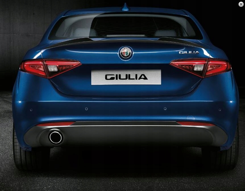 фото №1, Накладка заднього бампера alfa romeo giulia