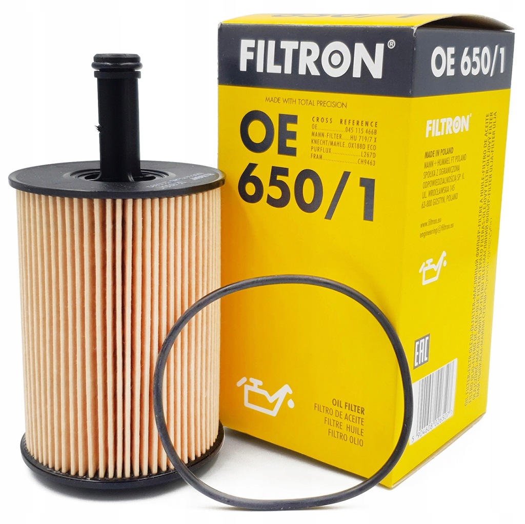 Купити Filtron фільтр оливи / oe650/1