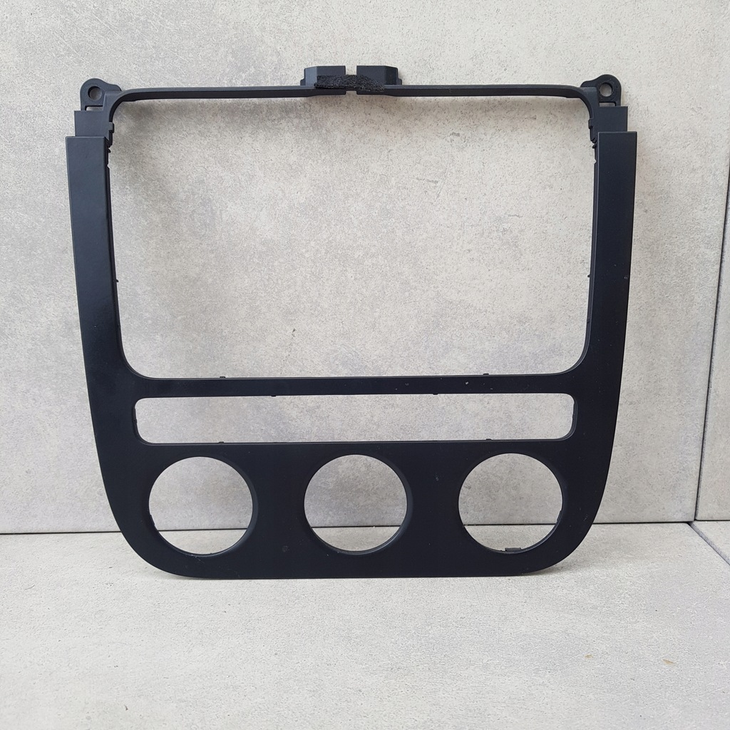 фото №1, Рамка панель защита корпус радио консоли 1k0858069g jetta d