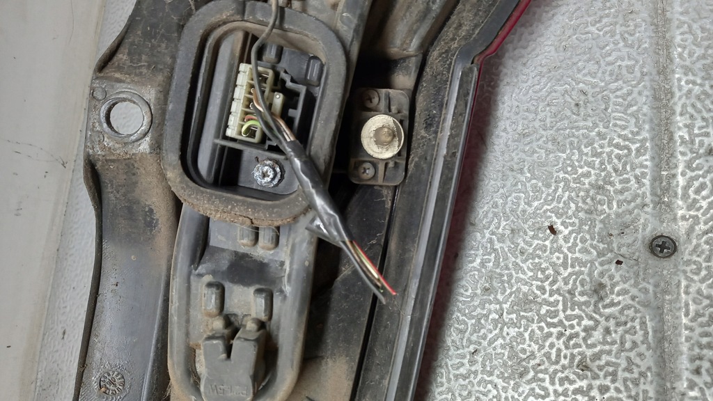 фото №10, Лампа правая задняя fiat panda ii 04r