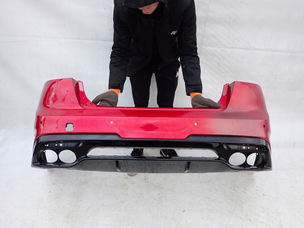 фото №1, Kia stinger 17- бампер задня задній pdc