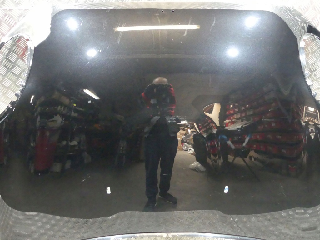 Mini f55 f56 f57 капот кришка двигуна чорна оригінал Зі Шроту