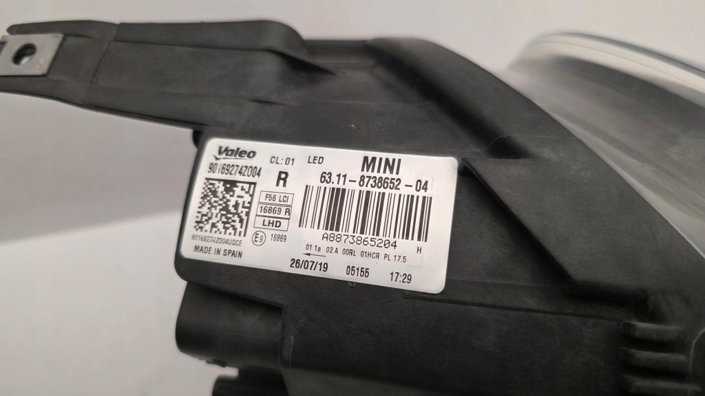 Фара перед ліва правий mini f54 f55 f56 рестайлінг  lci led 8738651 8738652 в Україні