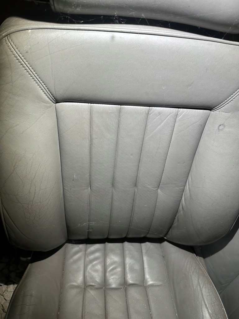 фото №5, Сиденья кожа серая a8 d2 lift audi подогрев