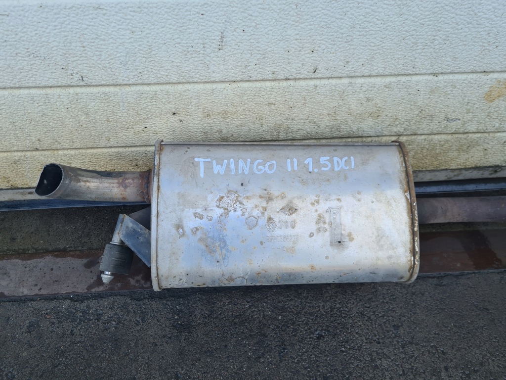 Renault twingo ii 1.5 dci труба вихлопна гасник 8200386236 Ціна