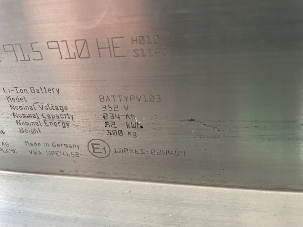 фото №7, Акумулятор акумулятор 82kwh 234ah 1ea804842bf vw id.4 id4 11a 24r