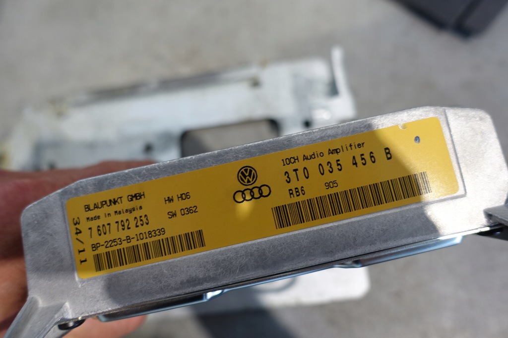 фото №7, Vw beetle 5c набір аудіосистема fender