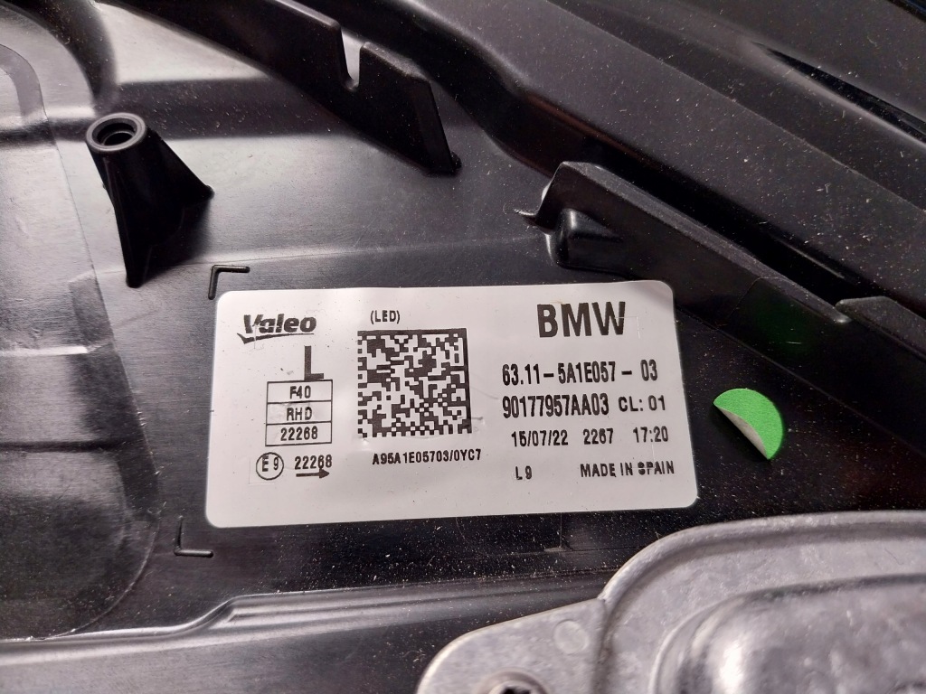 Bmw 1 f40 лампа led перед правая левая rhd uk nowa в Украине