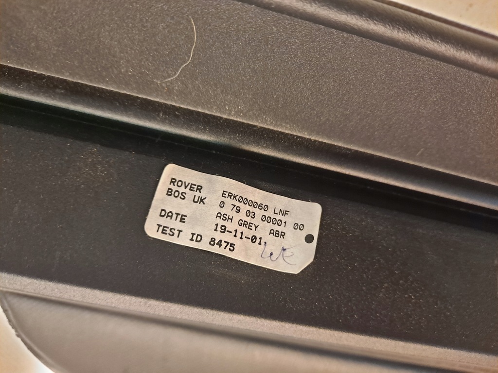 фото №10, Шторка багажника rover 75 kombi