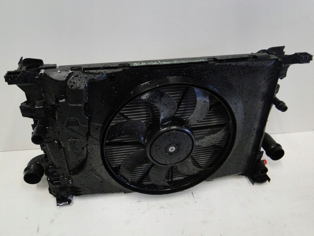 фото №7, Mercedes gla x156 радіатор wody кондиціонер вентилятор