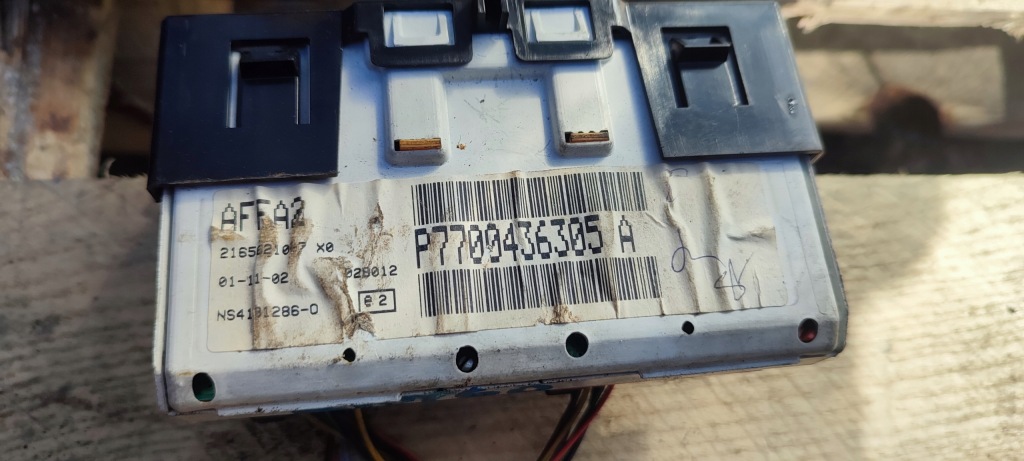 фото №7, Дисплей экран монитор renault kangoo i p7700436305a