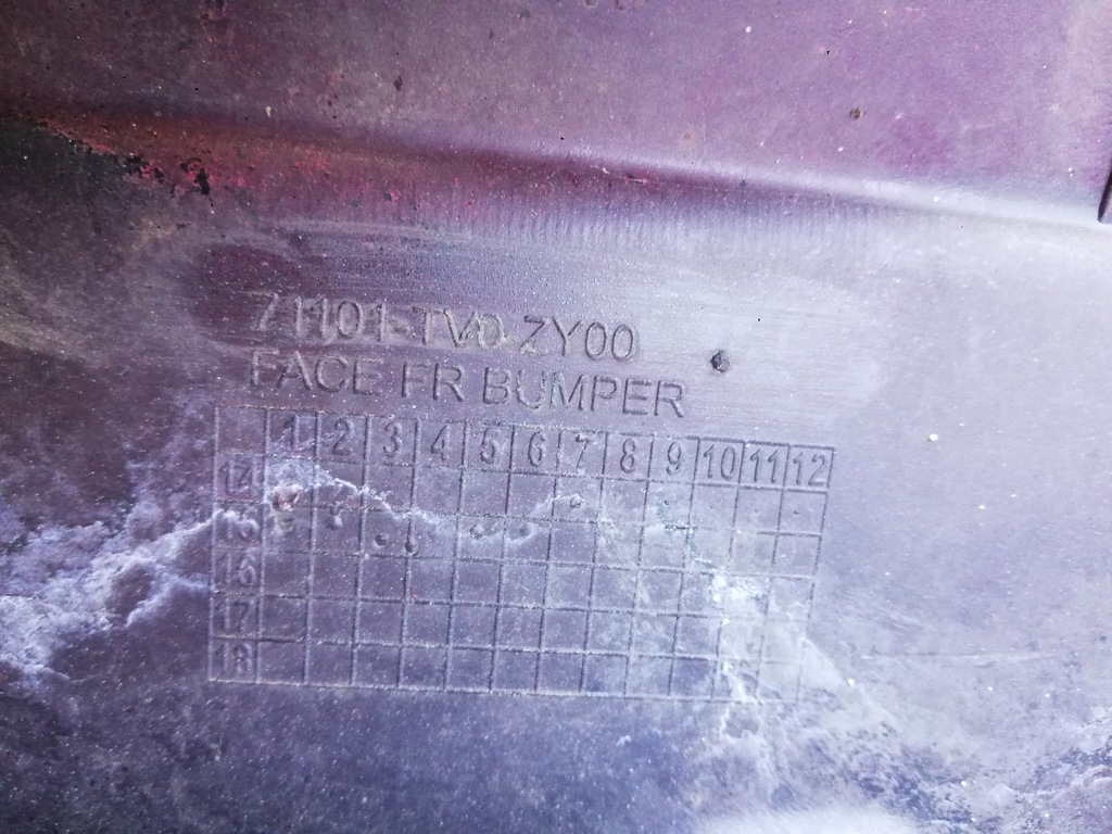 фото №10, Бампер передний перед honda civic ix lift 13-16