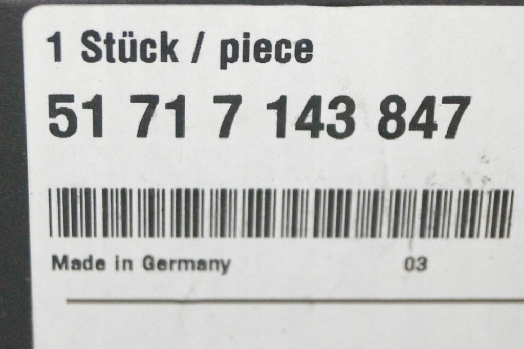 фото №7, Bmw seria 3 e90 захист доступу do підкрилок передній nowa оригінальна + 517