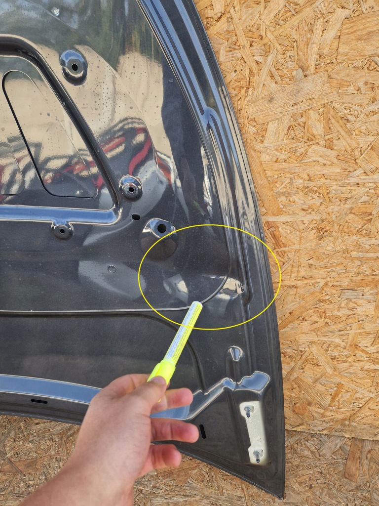 Tesla model y 20- капот кришка двигуна Зі Шроту