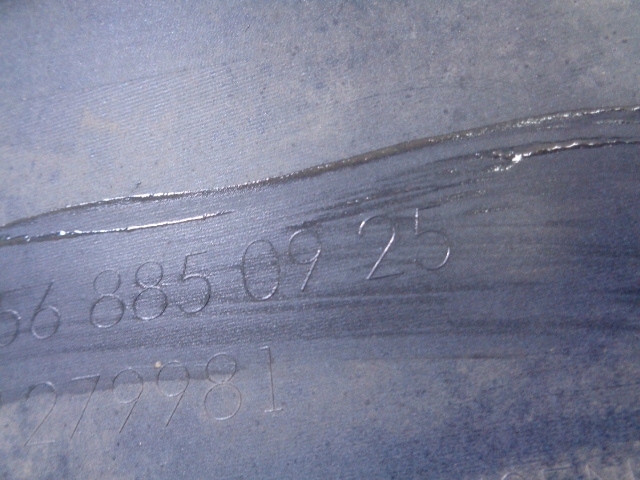 фото №7, Накладка-спойлер диффузор бампера задняя mercedes gla x156