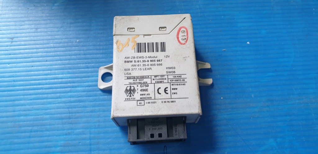 Купить Bmw e39 e46 модуль блок управления ews иммобилайзер 6905667