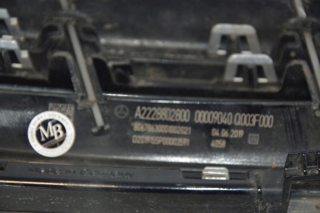 фото №10, Mercedes s klasa w222 222 lift решётка радиатора решётка радиатора 63 amg