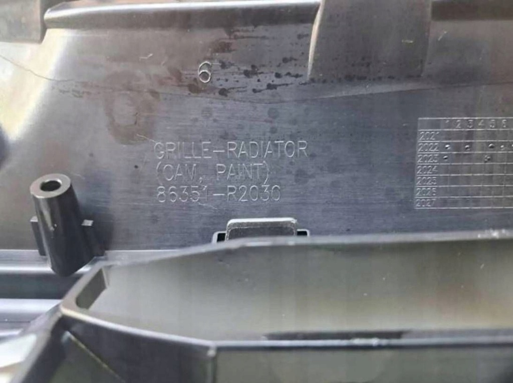 фото №9, Kia sportage v решётка радиатора решётка радиатора pod камера ze салазки