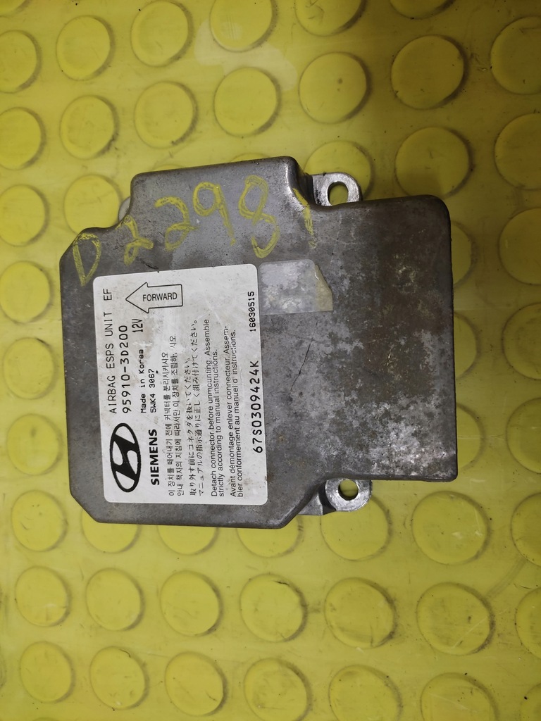 фото №1, Hyundai sonata датчик air bag 959103d200