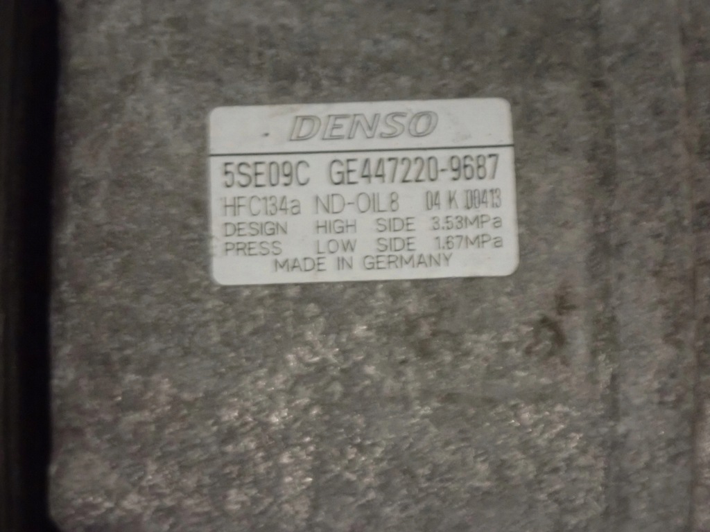 фото №7, Mitsubishi colt 03-09 cz3 компрессор компрессор кондиционера