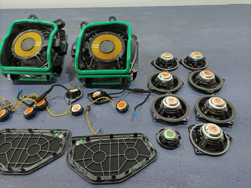 фото №6, Bmw 3 g20 g21 m3 g80 комплект динаміків аудіосистема harman kardon