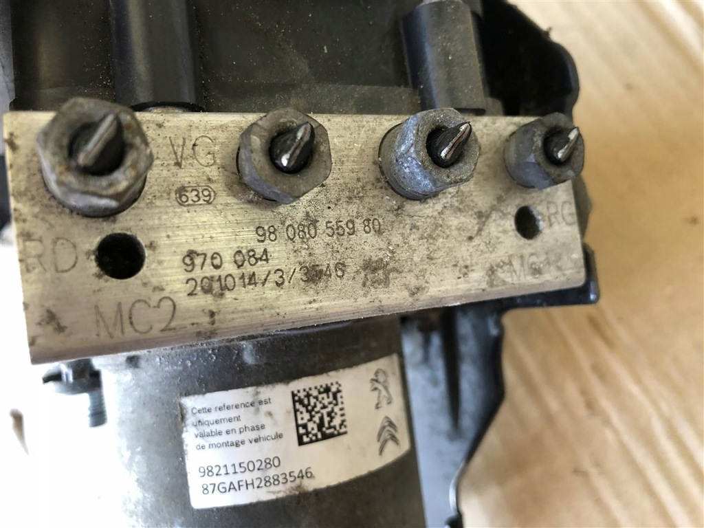 фото №5, Насос блок керування abs 0265259449 9808055980 peugeot expert 16-21r.