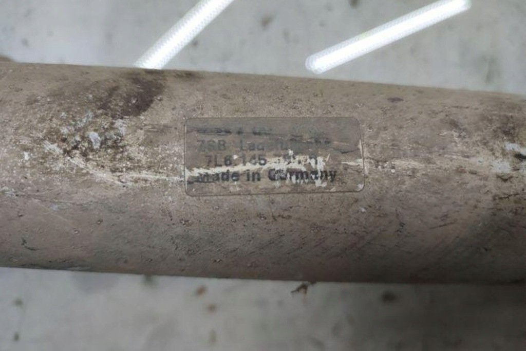 фото №8, Труба інтеркулер audi q7 4l 7l6145795 3.0l дизель 171kw 2007