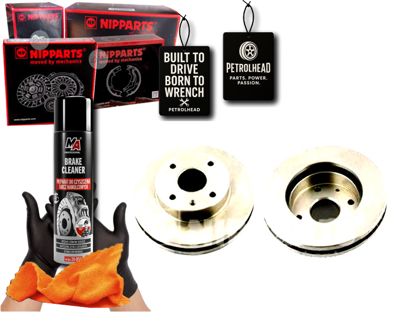 фото №1, Гальмівні диски гальмівні 2szt chevrolet evanda 2.0 nippart #petrolhead pro+ kit2