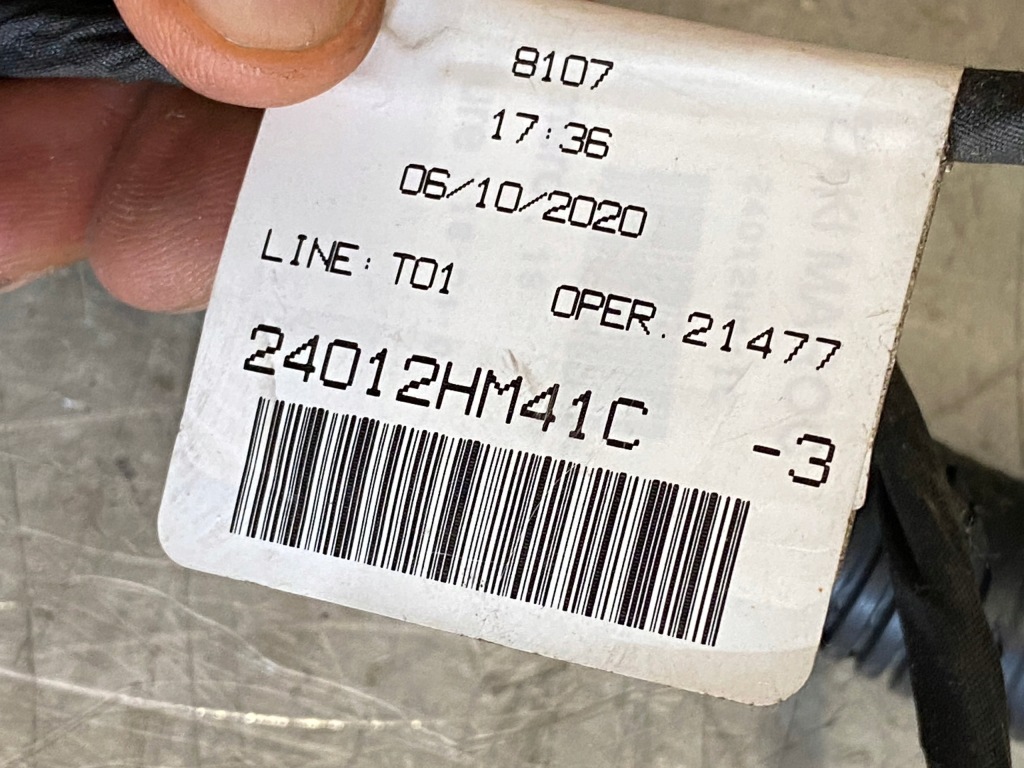 фото №7, Электропроводка жгут отсек двигателя nissan micra k14 1,0