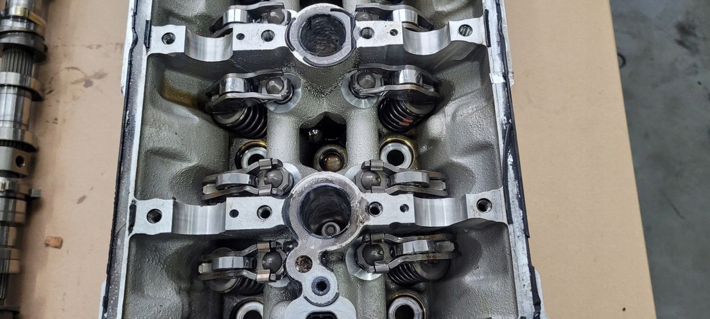 фото №7, S6 c7 4g lift головка левая крышка валы 4.0 tfsi ctg s7 4g