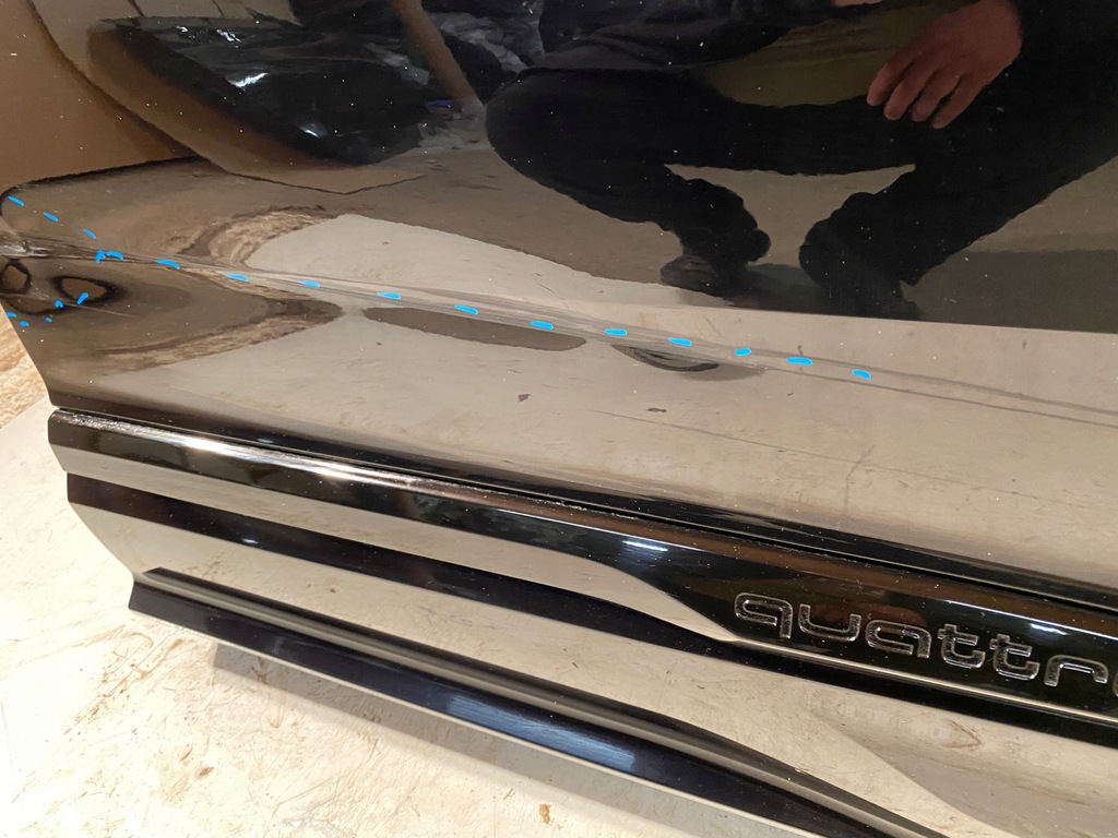 фото №8, Audi q7 4m0 дверь левый задняя задние левая