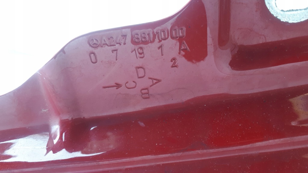 фото №10, Mercedes a247 w247 b-klasa крыло правый передний