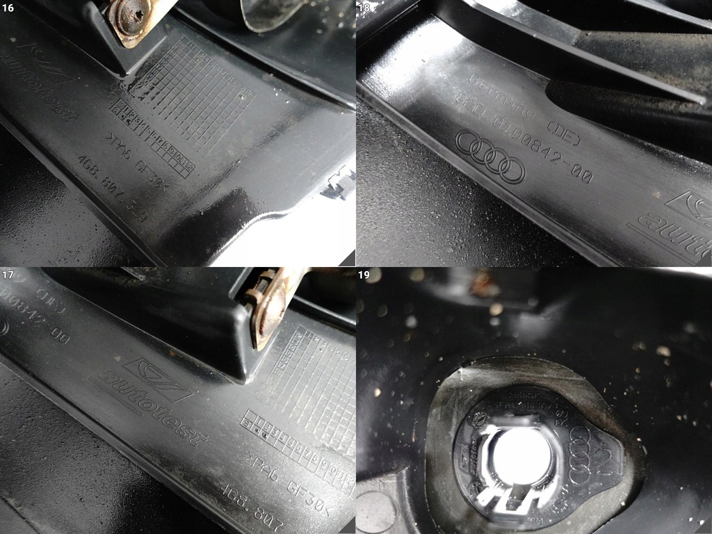 фото №11, Audi rs7 4g8 c7 sportback 13-15 бампер спойлер насадки выхлоп задняя i6