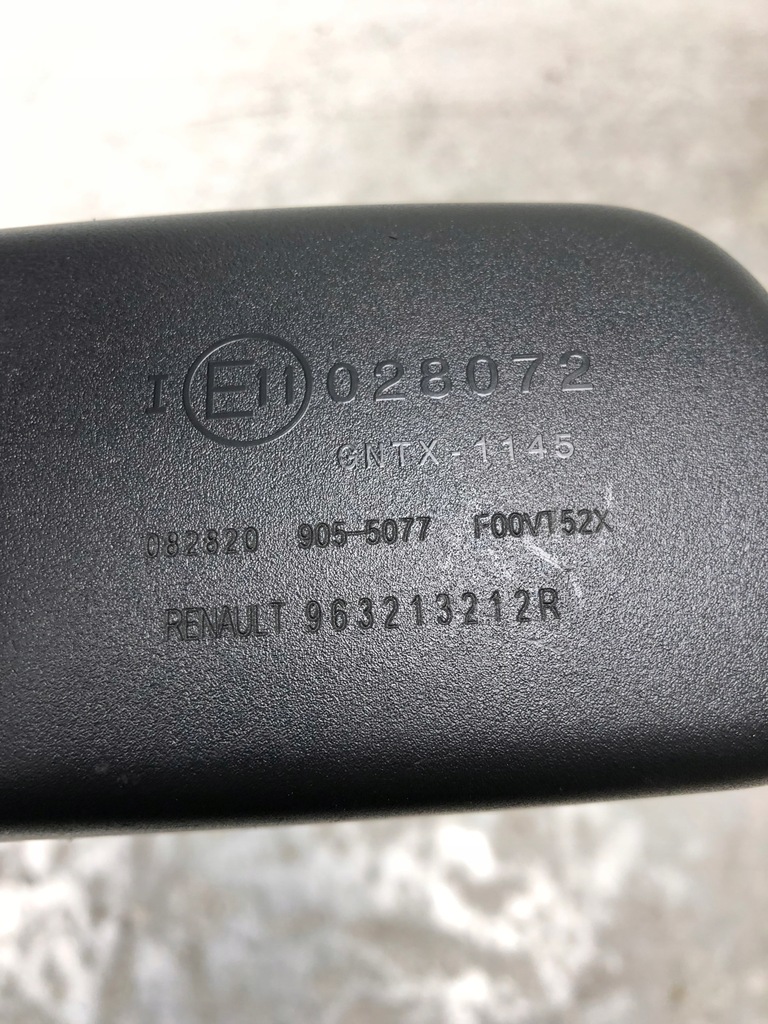 фото №5, Дзеркало внутрішнє 8 pin renault master iv 963213212r