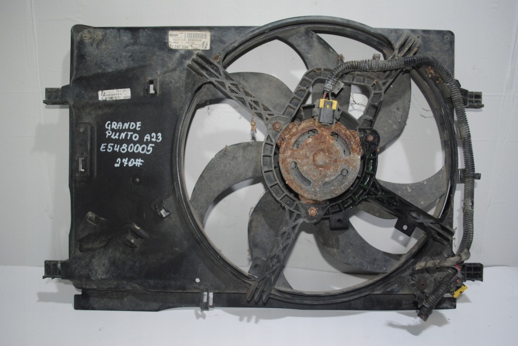фото №1, Вентилятор радіатора fiat grande punto e5480005