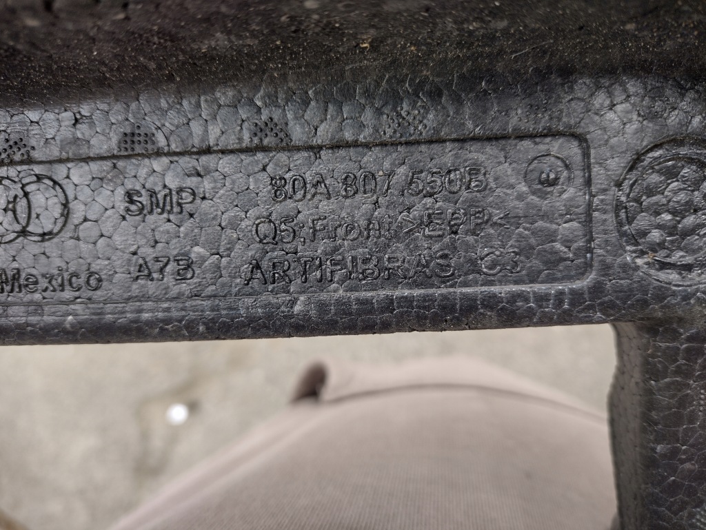 Купить Абсорбер бампера перед audi q5 ii 80a 80a 807 550b