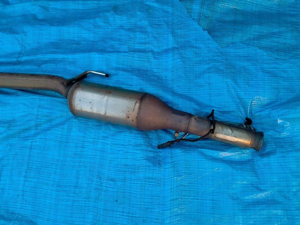 фото №10, Mercedes w470 350d фільтр часток твердих каталізатор dpf гасник a4704901900