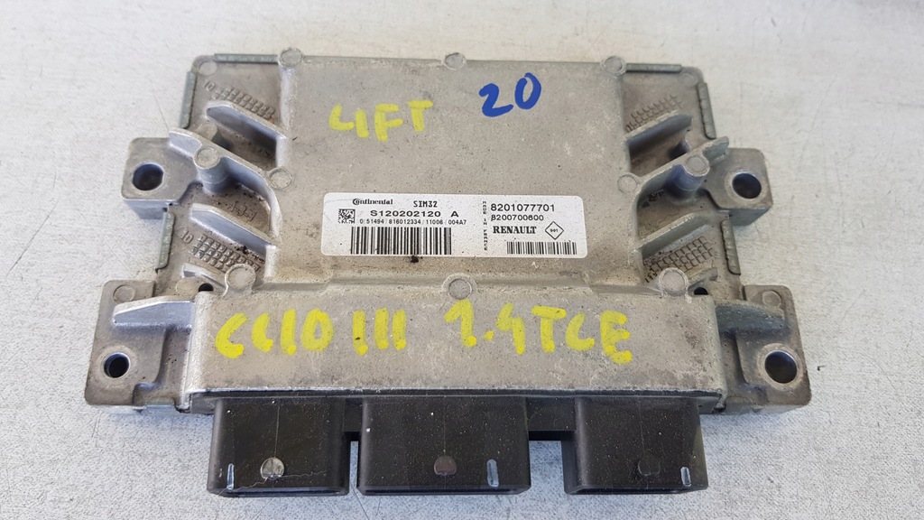 фото №1, Бортовой компьютер renault clio iii 1.2 tce [20]