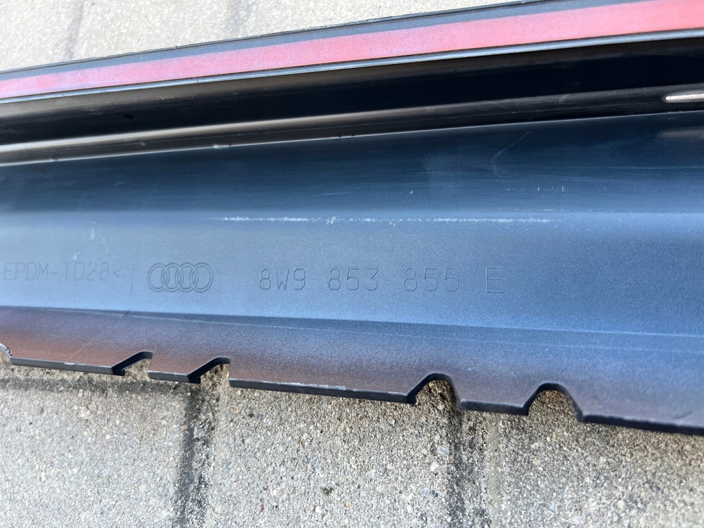 фото №11, Audi a4 b9 allroad quattro молдинг накладка поріг поріг ліва 8w9853855e