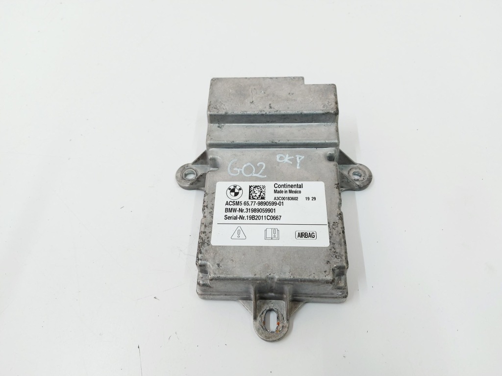 Купить Bmw x3 g01 x4 g02 19r. модуль датчик подушек подушка безопасности оригинал 9890599