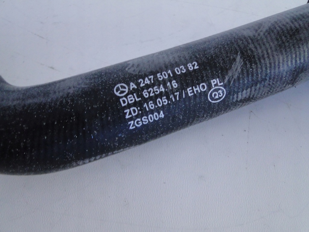 фото №4, Mercedes gla 247 h247 шланг труба wąż wody