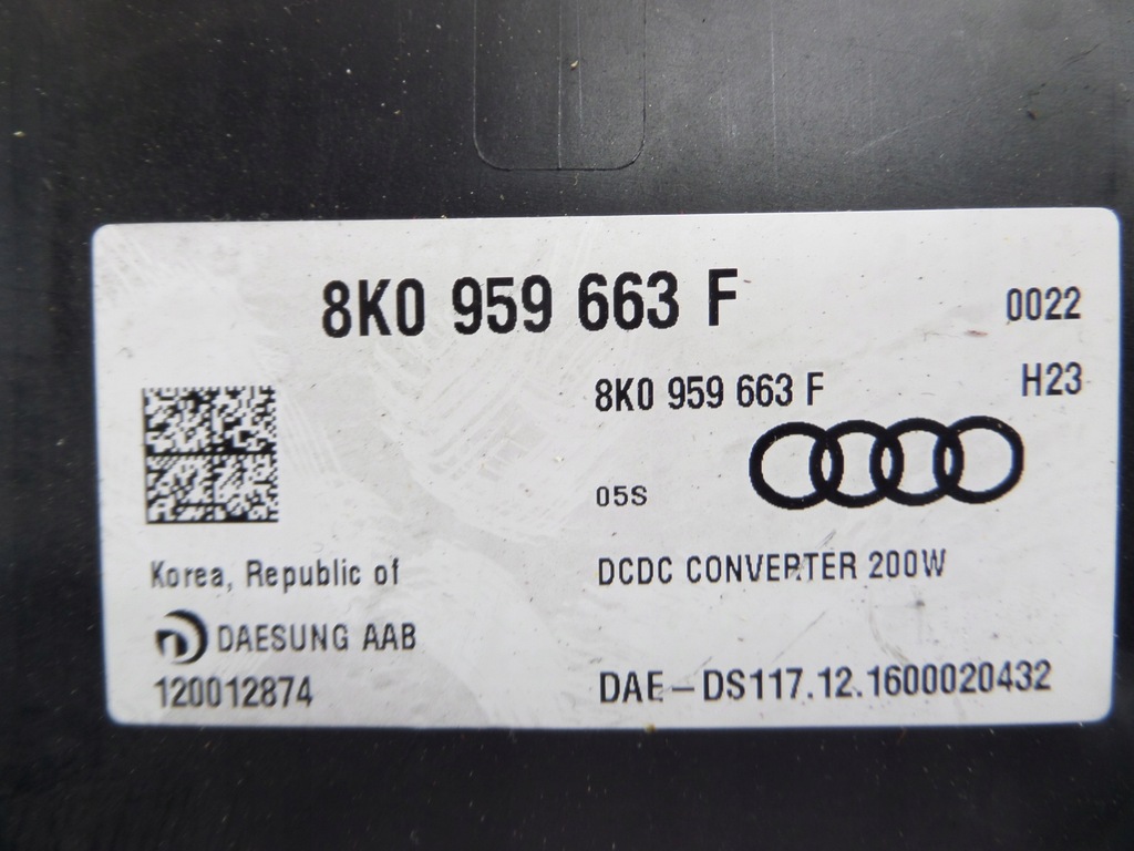 фото №3, Audi rs6 c7 4g стабилизатор напряжения 8k0959663f