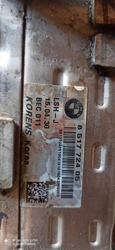 фото №9, Bmw f10 f15 3.0d 2.0d радиатор выхлопных газов egr 8517724
