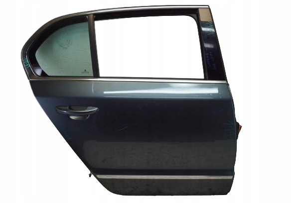 фото №1, Дверь правый задняя skoda superb ii lift lf7y sedan