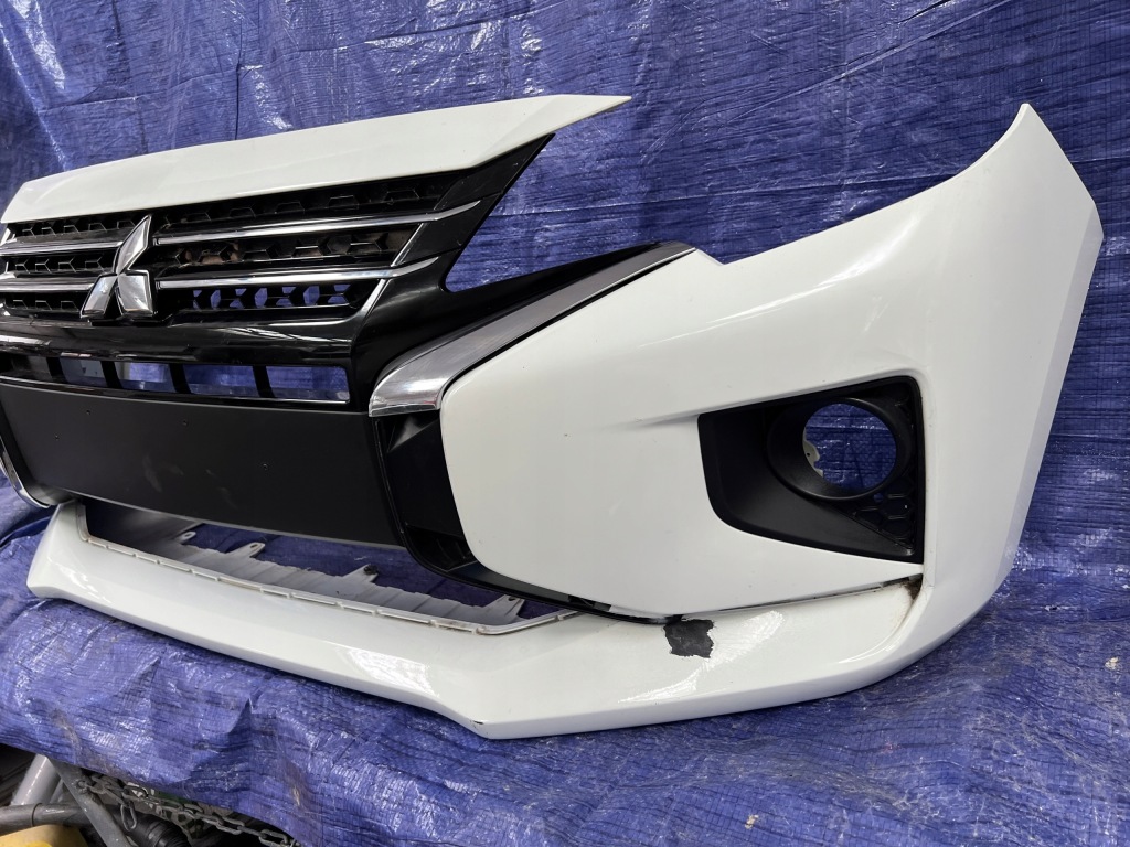 фото №2, Mitsubishi space star 20- бампер передній