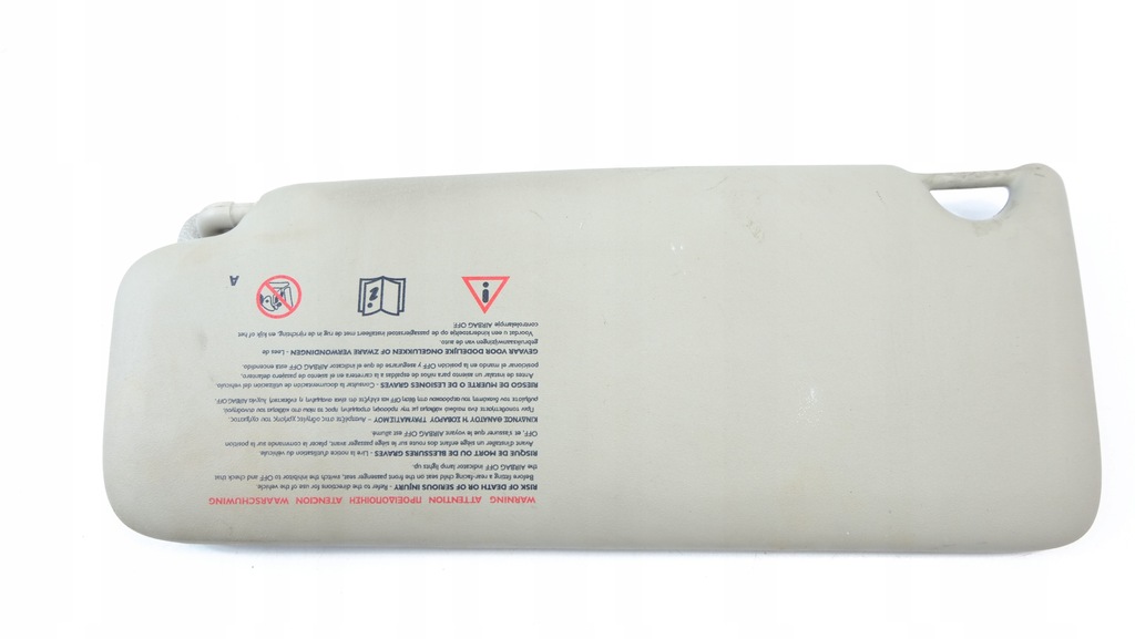 фото №8, Renault twingo ii козырёк защита солнцезащитная правая