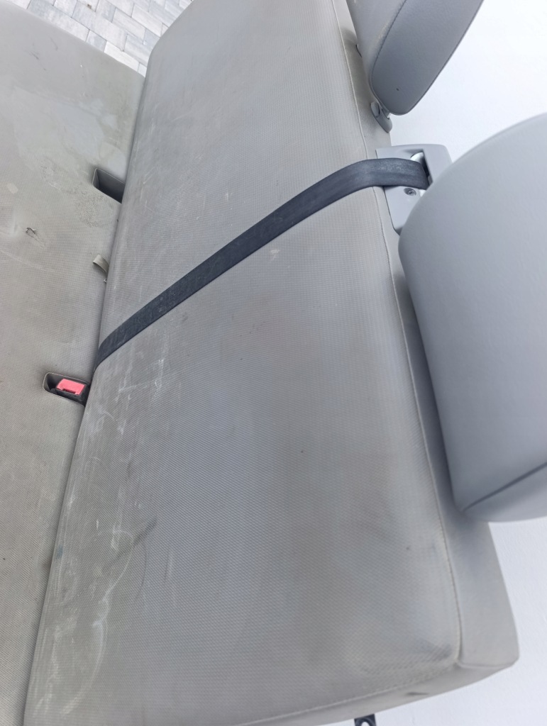 фото №7, Vw t5 t5 lift t6 doka dubelkabina заднє сидіння сидіння тримісне сидіння лавка сидіння